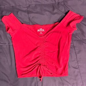 Hollister. Size M, Red.